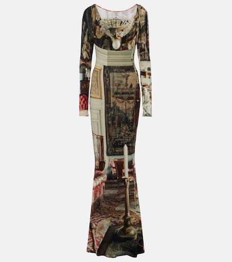 Vivienne Westwood Saloon printed maxi dress XS - Dresses