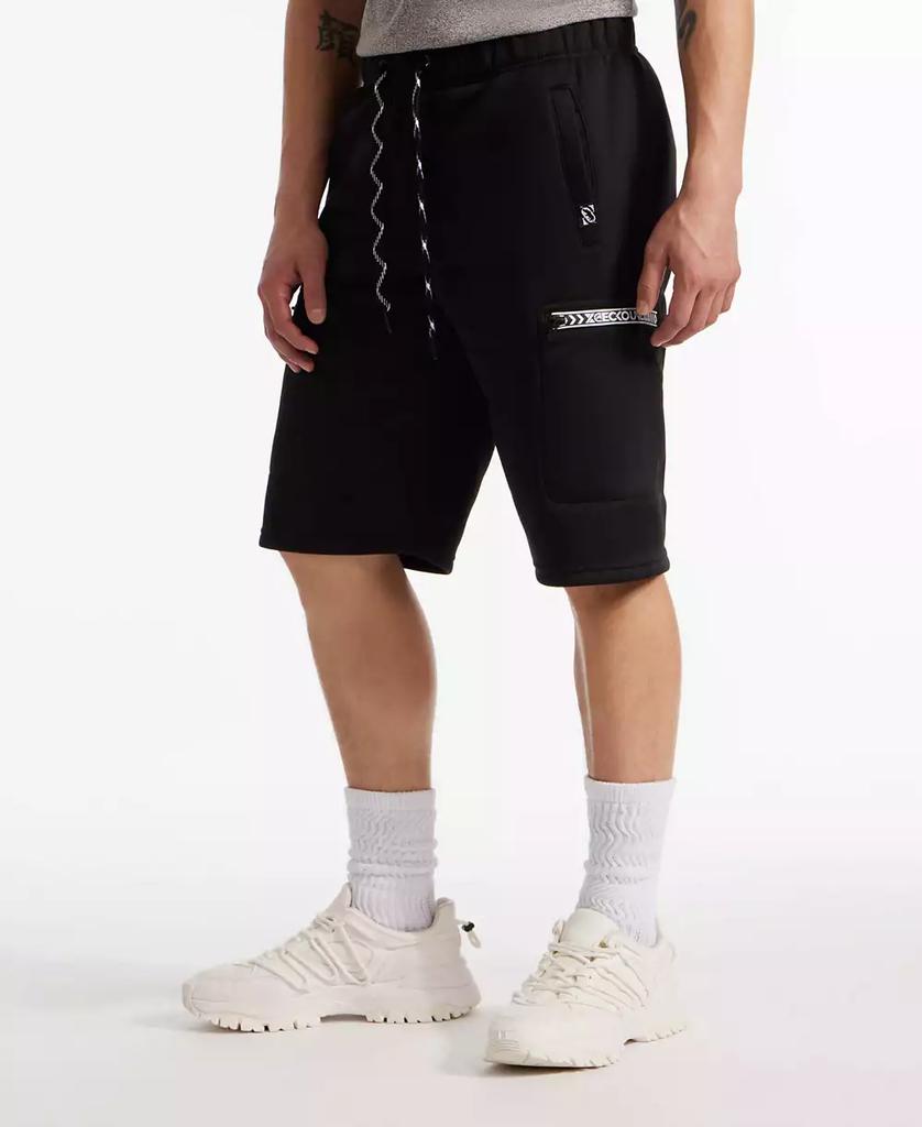 Ecko Unltd Men's Stitched Pockets Fleece Shorts