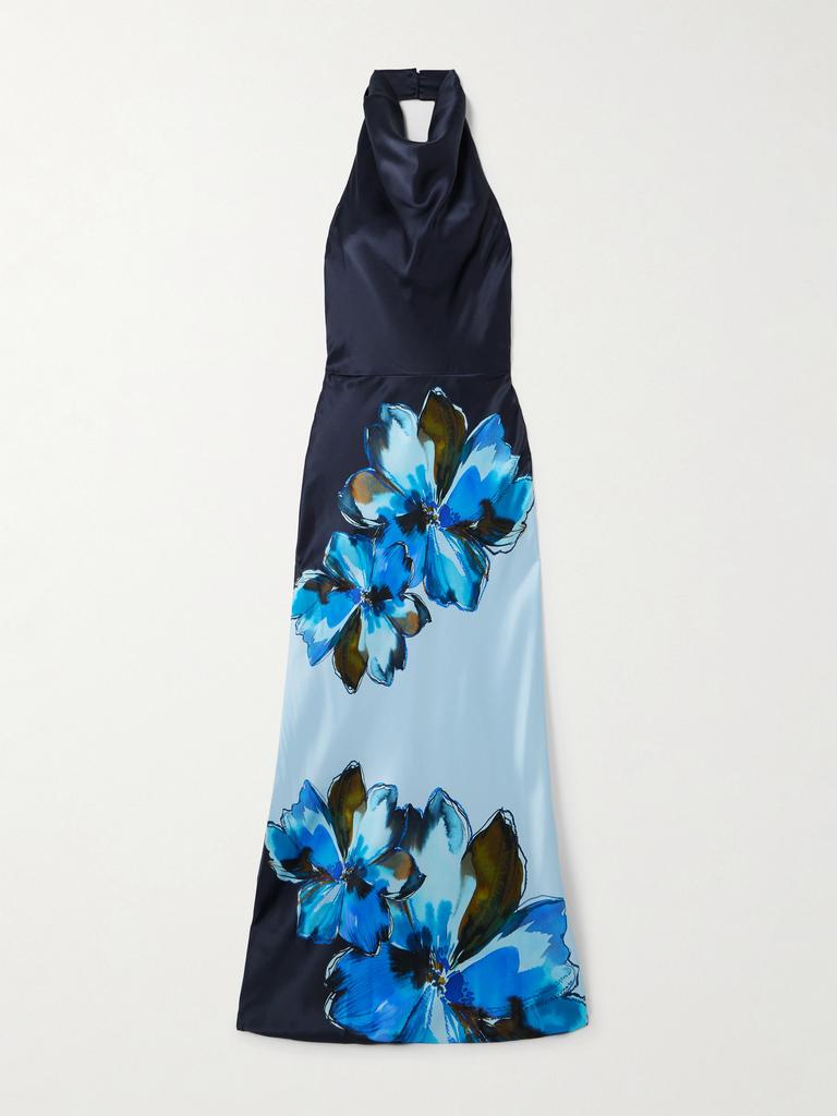 新作【Rebecca Vallance】Akari strapless crepe midi dress Akari embellished strapless crepe midi dress in red