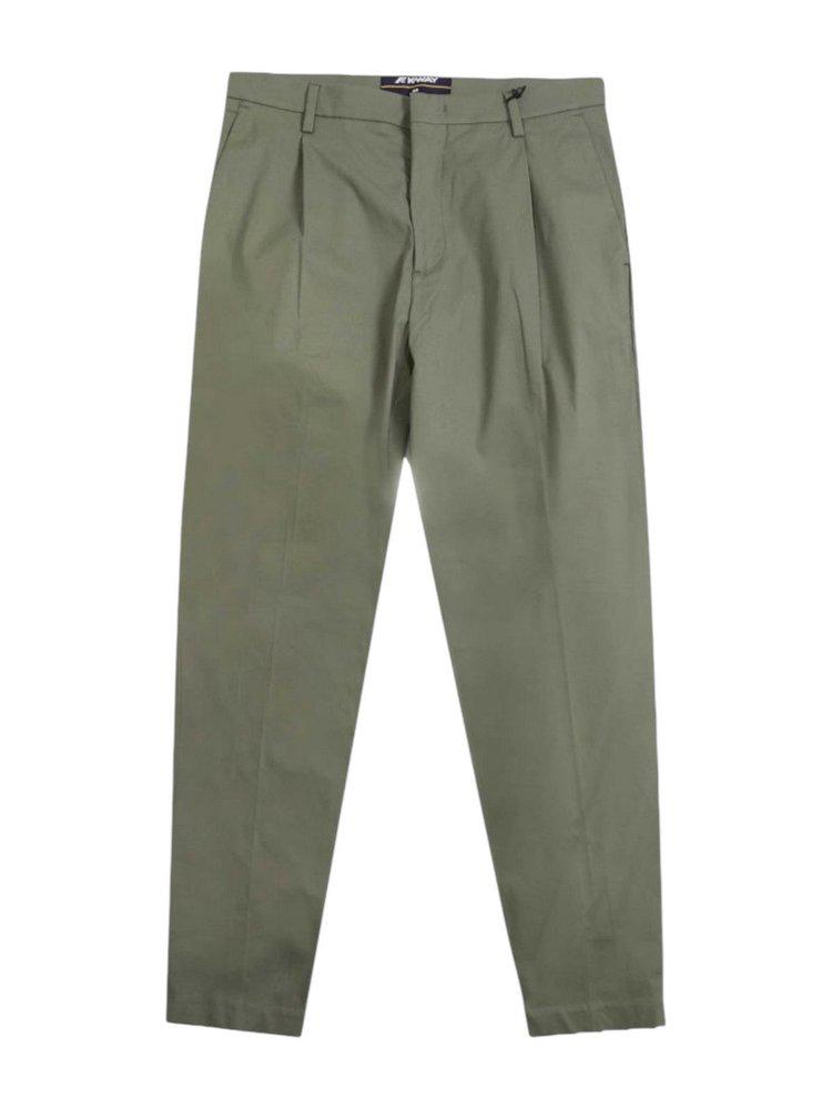 K-Way K-Way Ailton Twill Straight-Leg Trousers