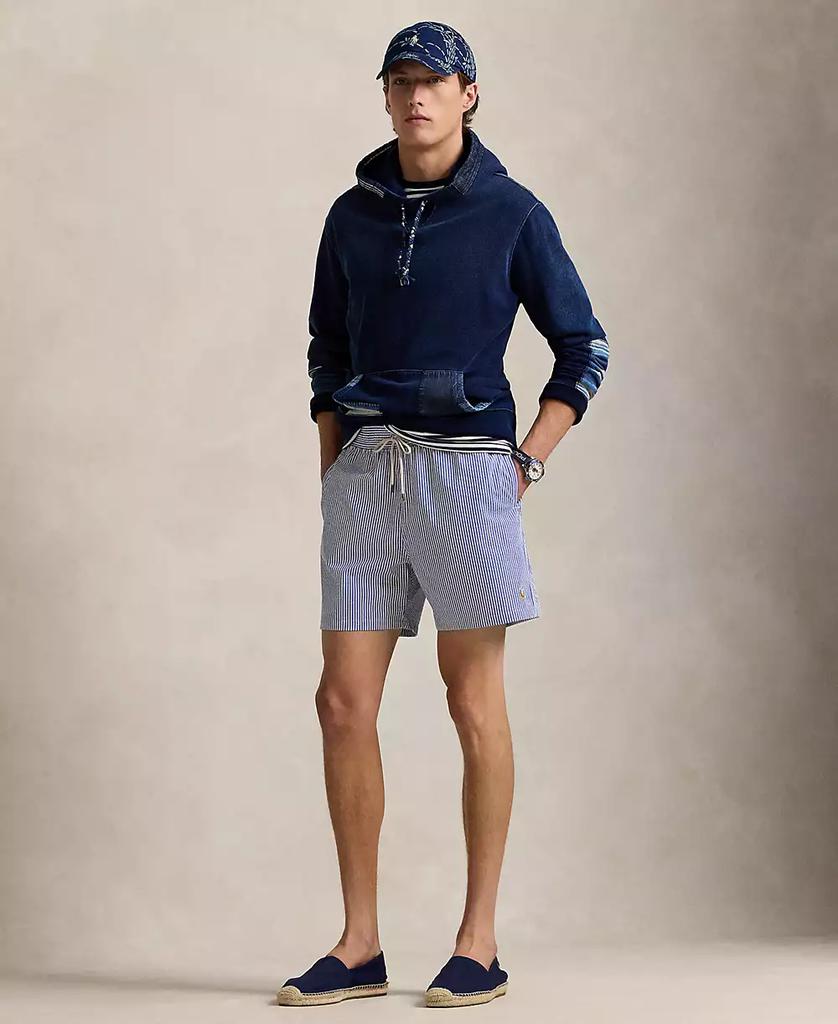 Ralph Lauren Men's 5-3/4" Traveler Classic Striped Swim Trunk