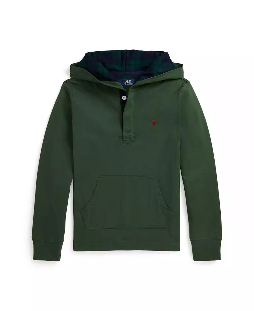 Ralph Lauren Boys
 8-20 Hooded Long Sleeve Rugby Sweatshirt 4