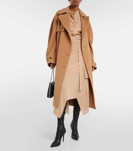 Stella McCartney Silk crêpe de chine shirt dress 2