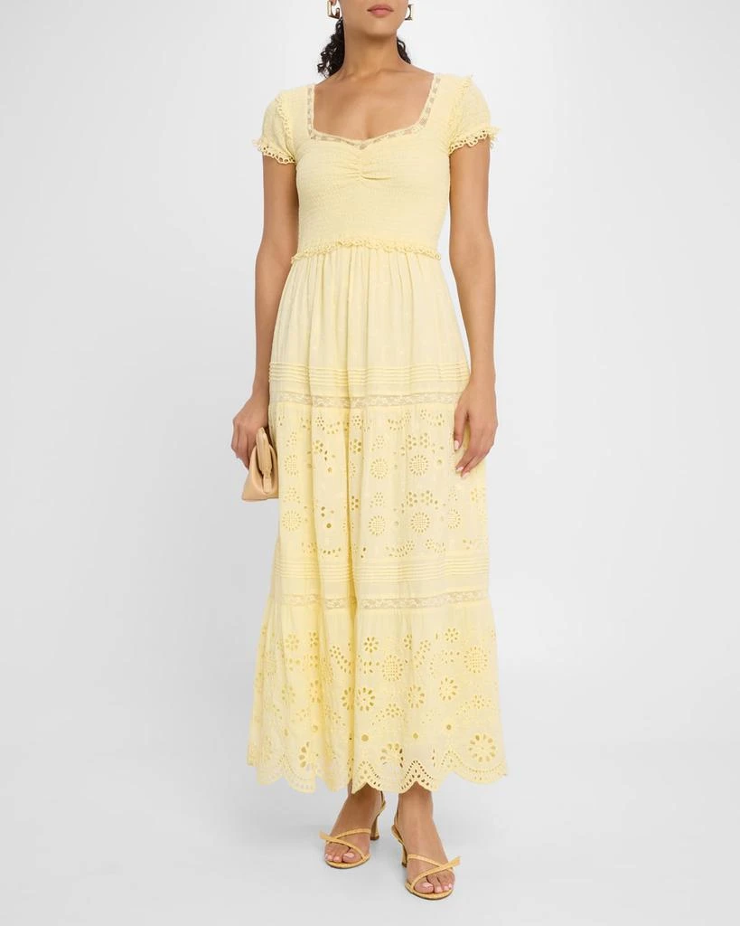 Bisolet Embroidered Maxi Dress  On Sale Now with Up to 51% Off | Discover  Exclusive Deals & Savings at BeyondStyle  Authentic LOVESHACKFANCY dresses|Women|women's  clothing|women with Limited-Time Discounts, Free Shipping, and