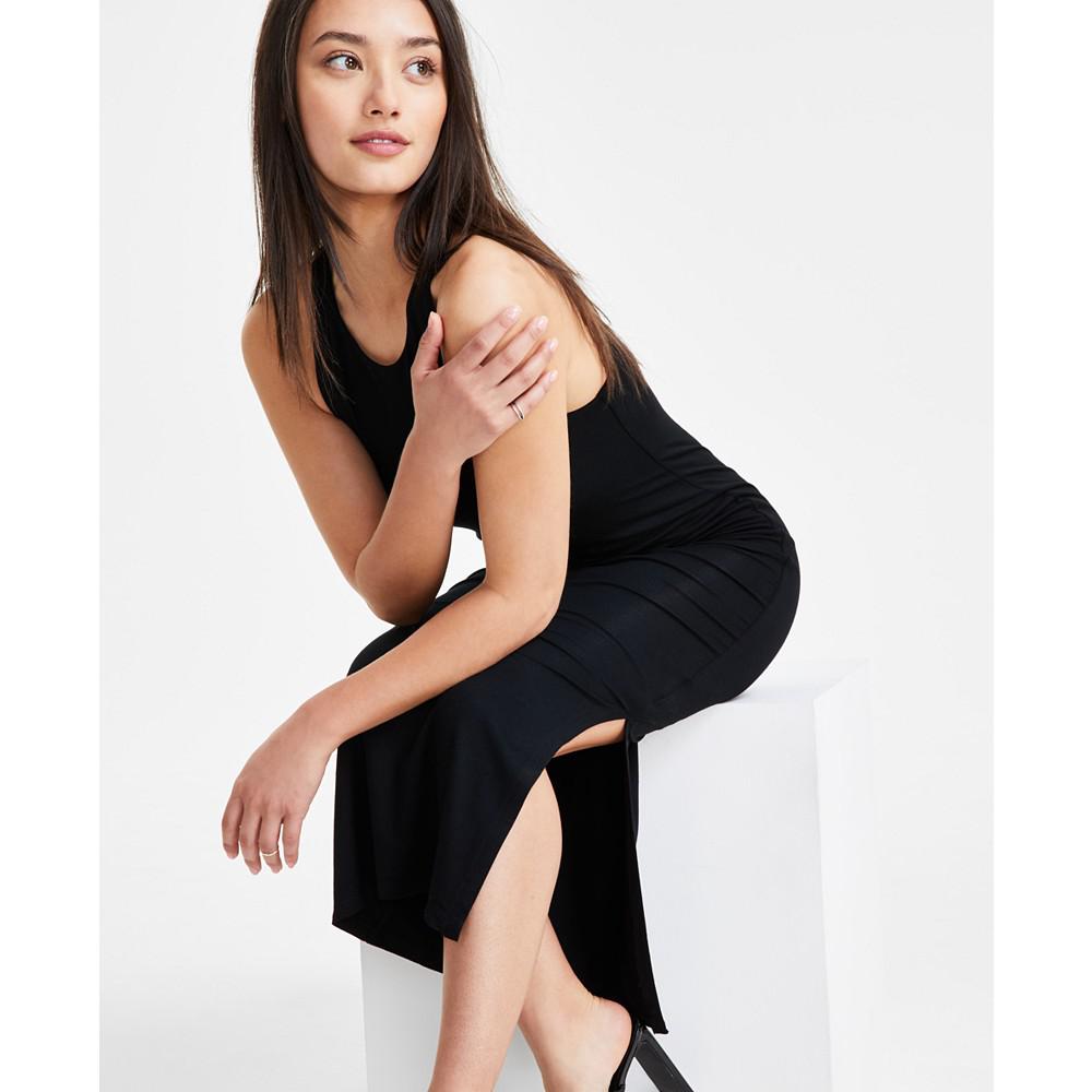 Bar III Petite Sleeveless Bodycon Midi Dress, Created for Macy's
