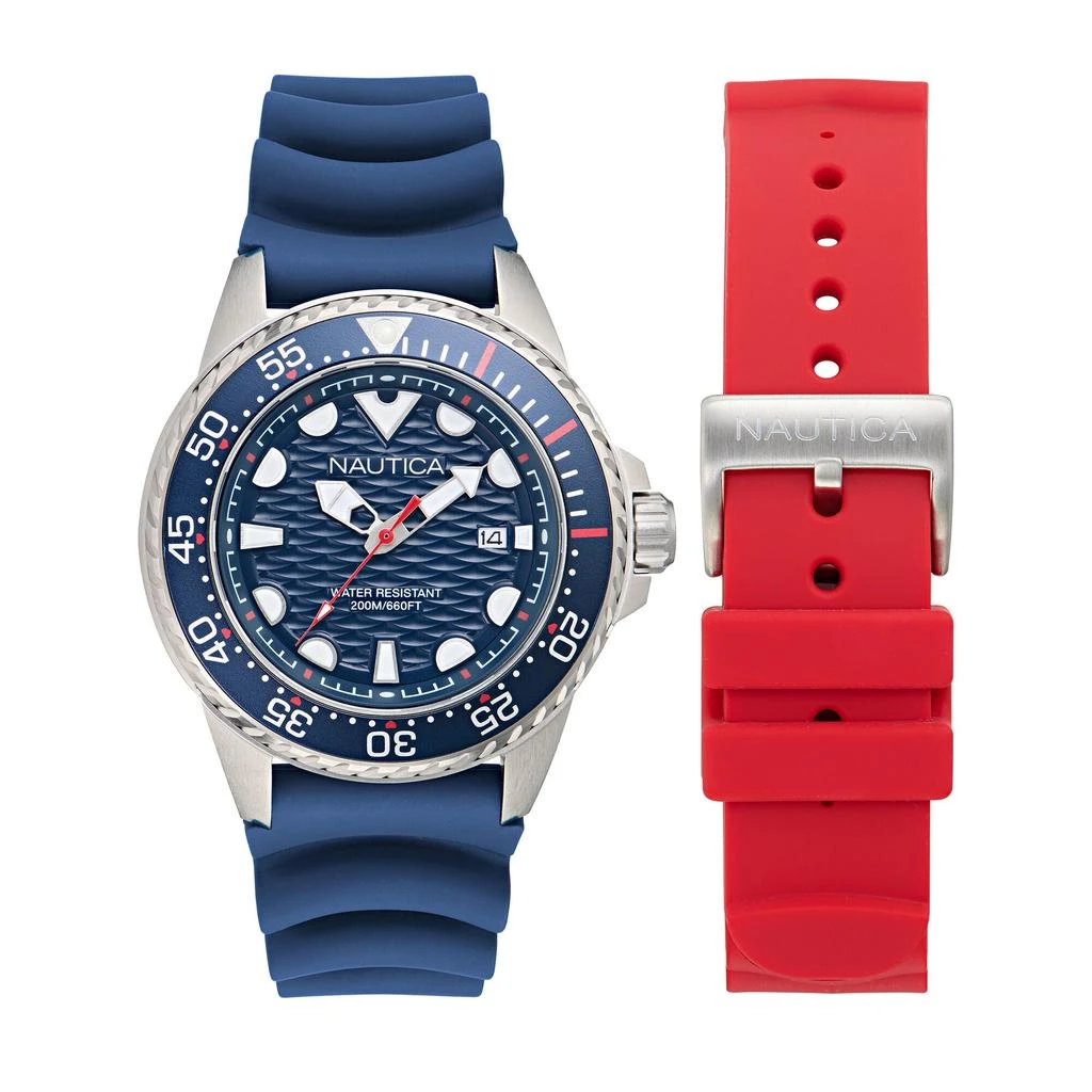Nautica Nct Sea Dive Silicone Watch Box Set 1