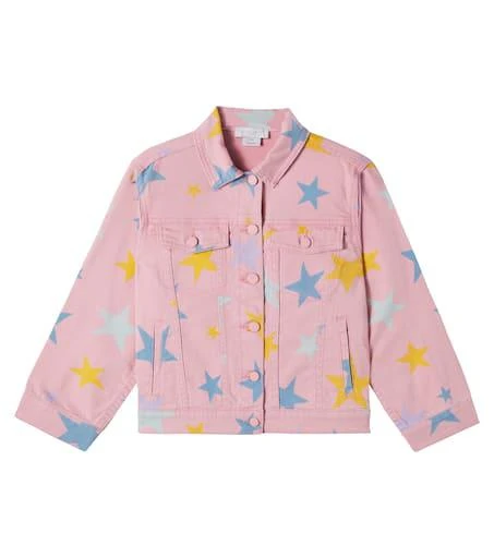 Stella McCartney Stars printed denim jacket