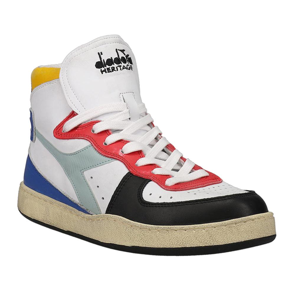 Diadora Mi Basket Used High Top Sneakers