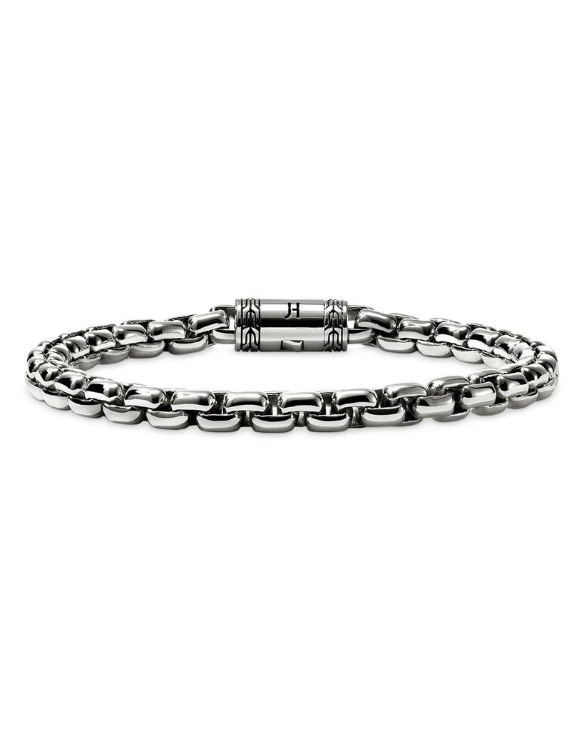 John Hardy Sterling Silver Box Chain Bracelet 1
