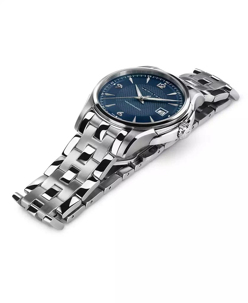 Hamilton Men
s Swiss Automatic Jazzmaster Viewmatic Stainless Steel Bracelet Watch 40mm 3