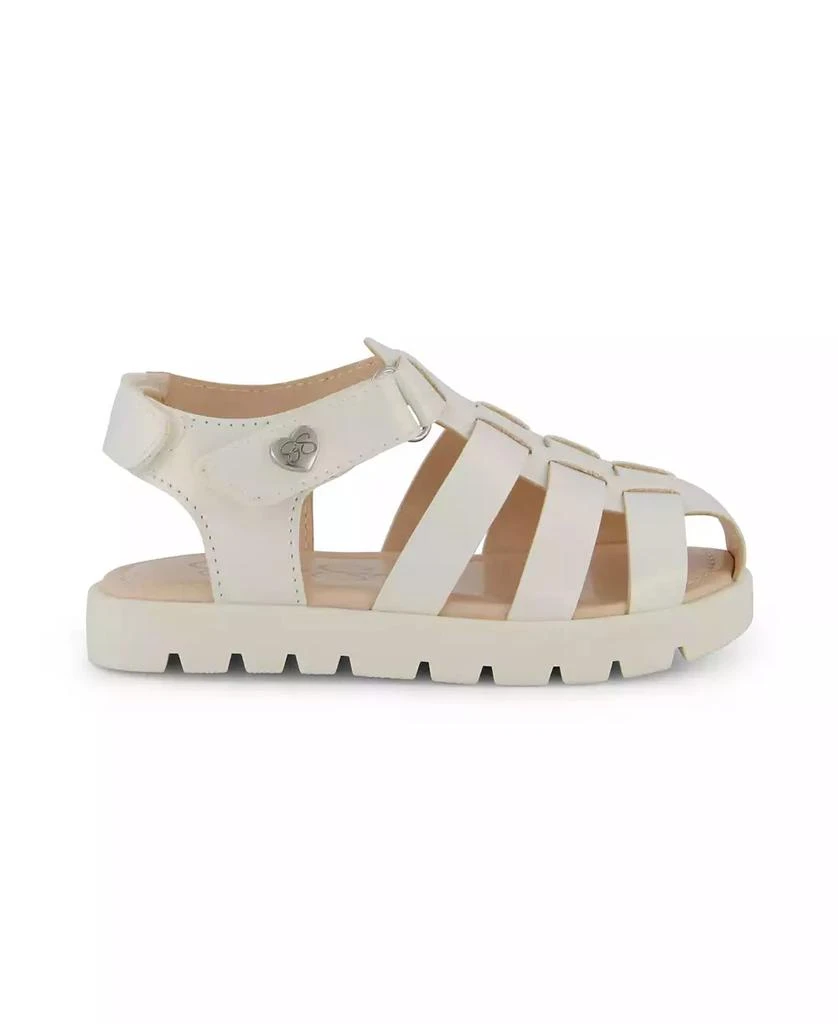 Jessica Simpson Toddler Girls Tia Fisher Puffy Bow Casual Sandals 2