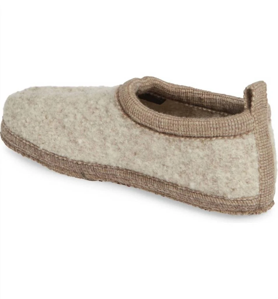 Haflinger Haflinger - Unisex Freddie Boiled Wool Slipper 2
