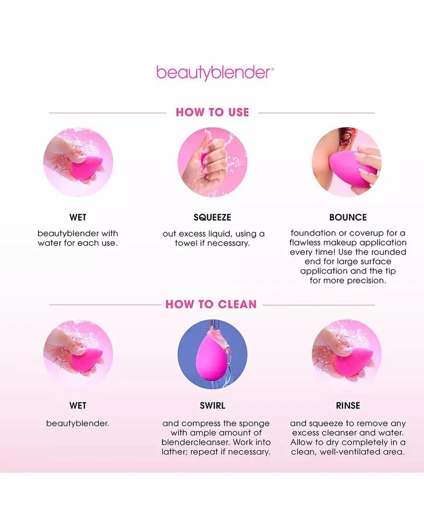 beautyblender original makeup sponge applicator 5