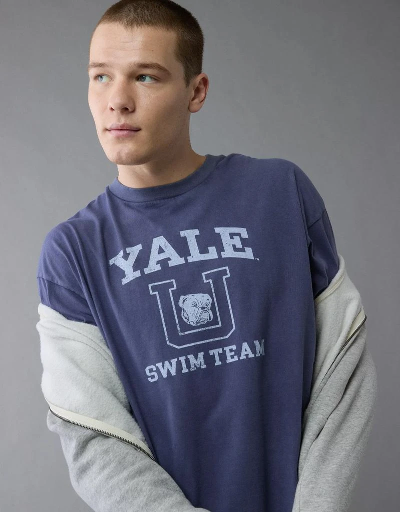 AE AE Boxy Yale Graphic T-Shirt 7