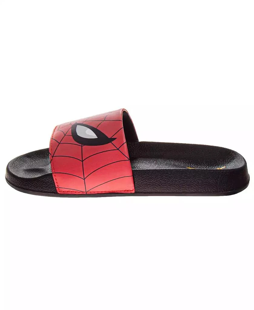 Spider-Man Little and Big Boys Slip On Flat Slides 3