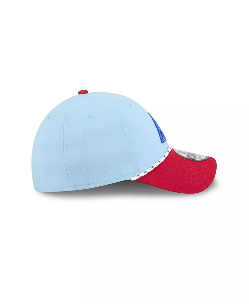 New Era Men's Light Blue/Red Arizona Diamondbacks 2025 Fourth of July 39THIRTY Flex Hat 2