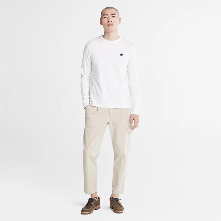 Timberland Dunstan River LS T-Shirt for Men in White 3