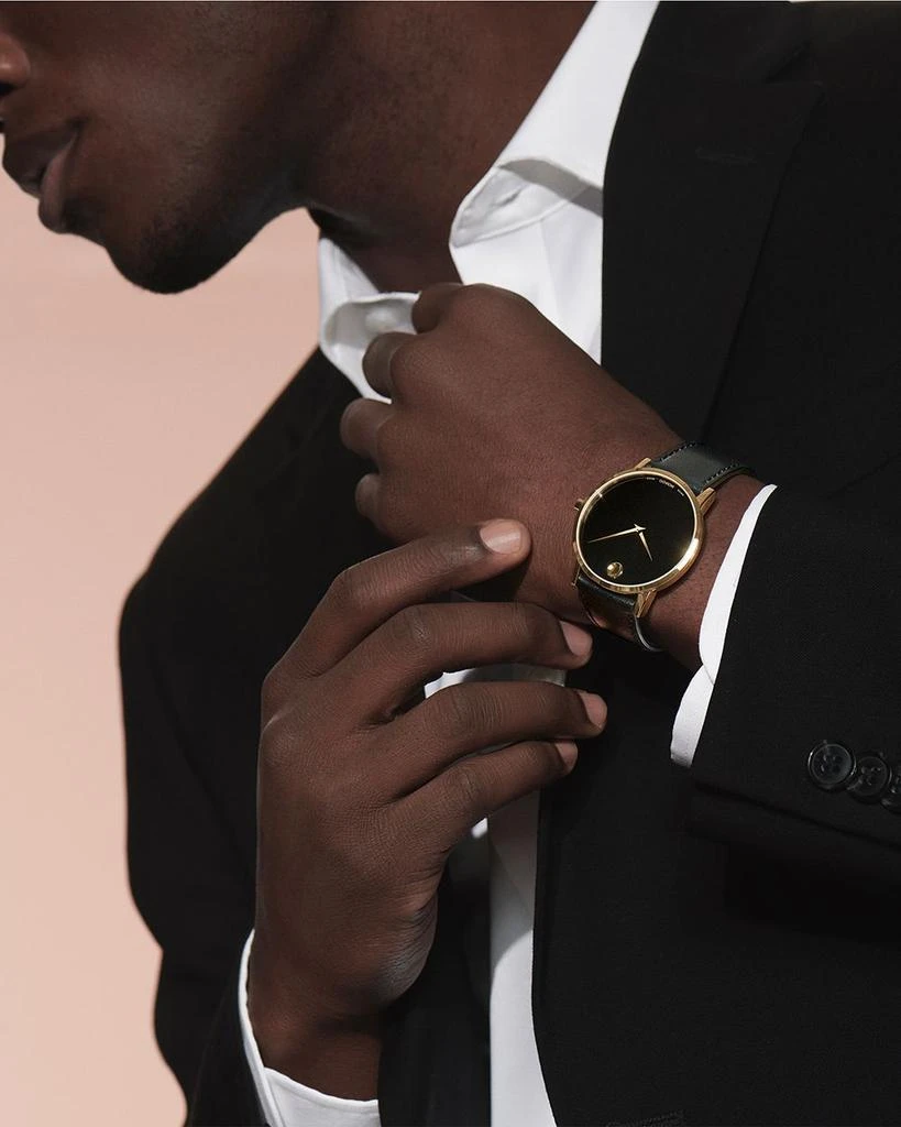 Movado Museum Classic Yellow Gold-Tone Case Watch, 40mm 6