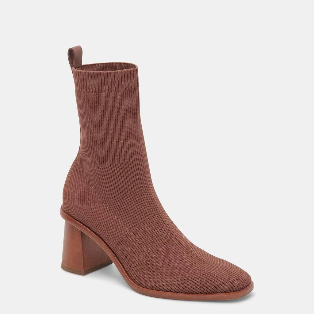 Dolce Vita ALAYA BOOTIES BROWN KNIT 2