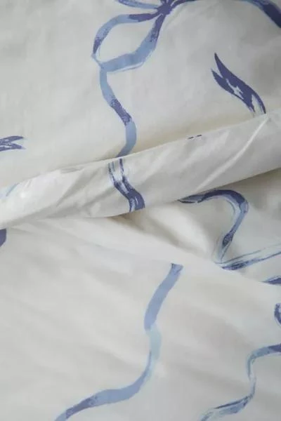 Urban Outfitters Painted Bows Duvet Set 3