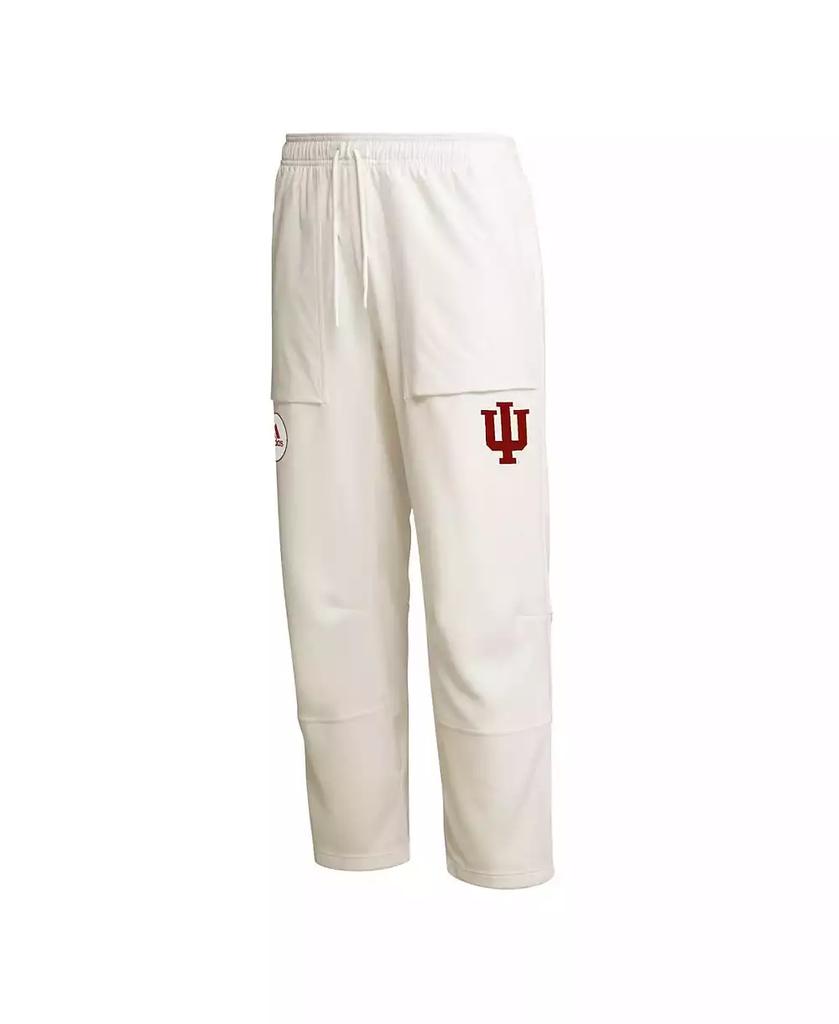 Adidas Men's Cream Indiana Hoosiers AEROREADY Pants