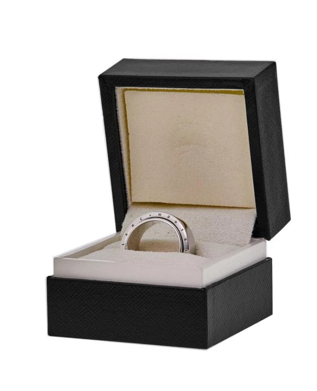 MontBlanc Montblanc Profile Sterling Silver Rotating Women's Ring 36186-SD 1