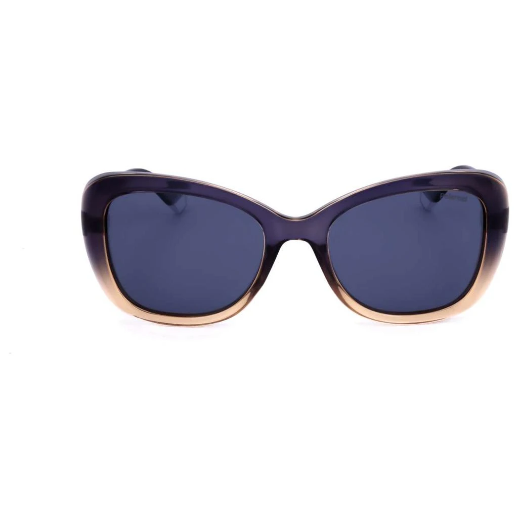 Polaroid Polaroid Women's Blue Rectangular Polarized Sunglasses 2