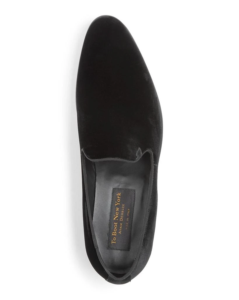 To Boot New York Men's Bolton Velvet Smoking Loafers 7