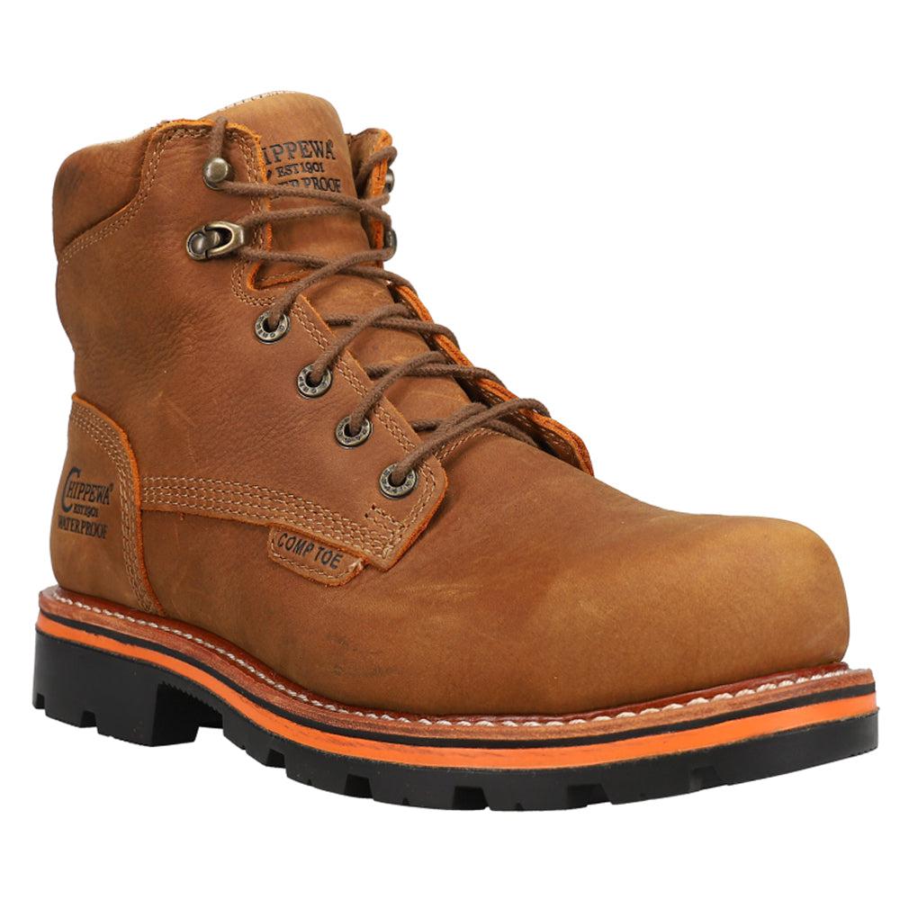 Chippewa Thunderstruck 6 inch Waterproof Soft Toe Work Boots