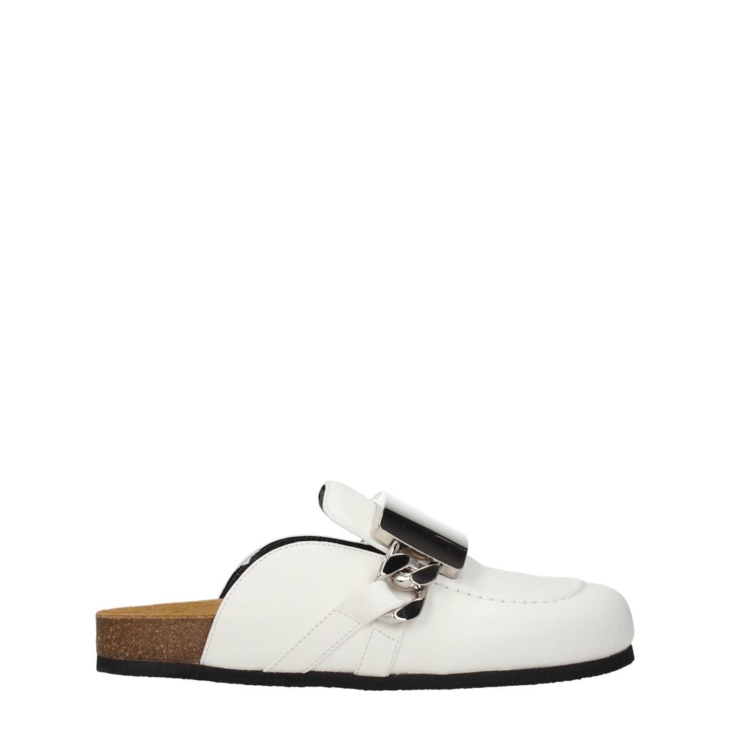JW Anderson Jw Anderson White Leather Slipper