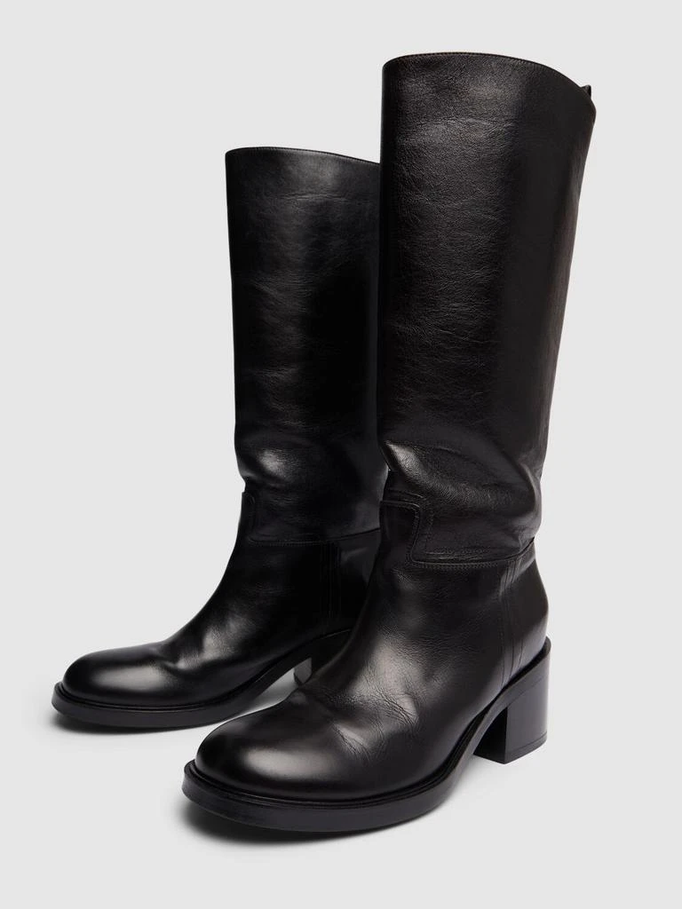 BALLY 55mm Peggy Leather Tall Boots 2