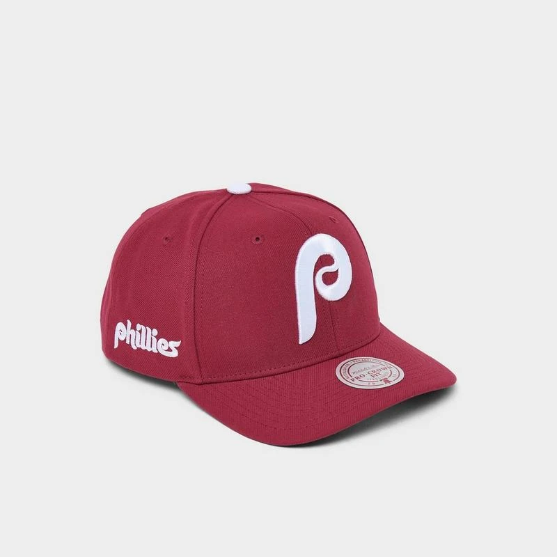 Mitchell & Ness Mitchell & Ness Philadelphia Phillies MLB Pro Crown Snapback Hat 3