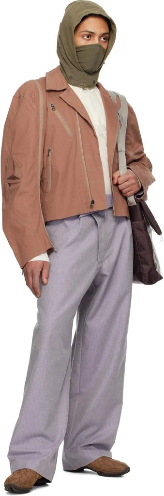 Kiko Kostadinov Brown Fox Racing Edition Fox Jacket 5