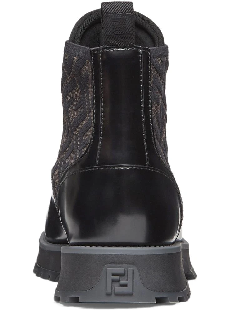 FENDI Leather biker boots 3