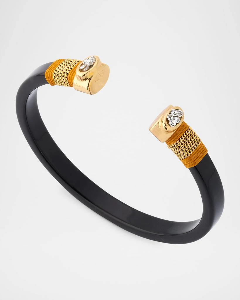 GAS Bijoux Hand Wrapped Fine Acetate Bangle 3