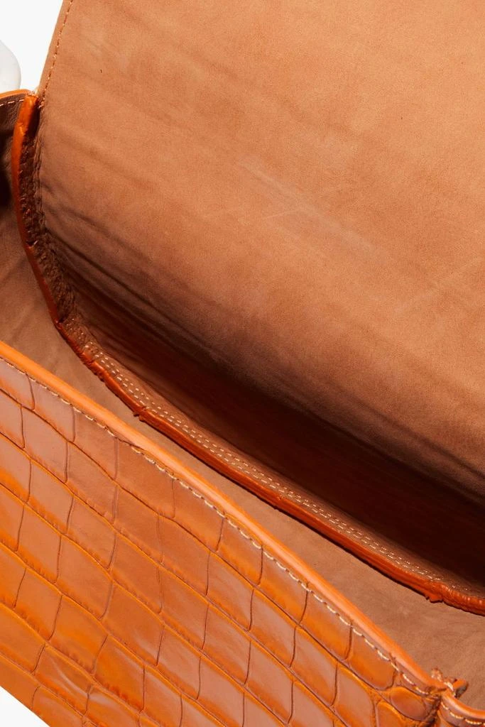 Simon Miller Bend croc-effect leather shoulder bag 5