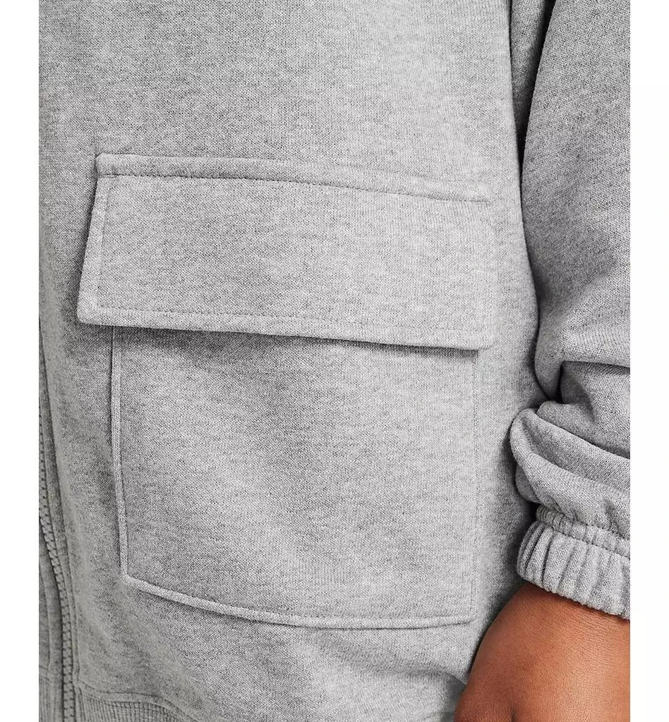 NIKE Big Girls Sportswear Dri-FIT Oversized Fleece Hoodie 6