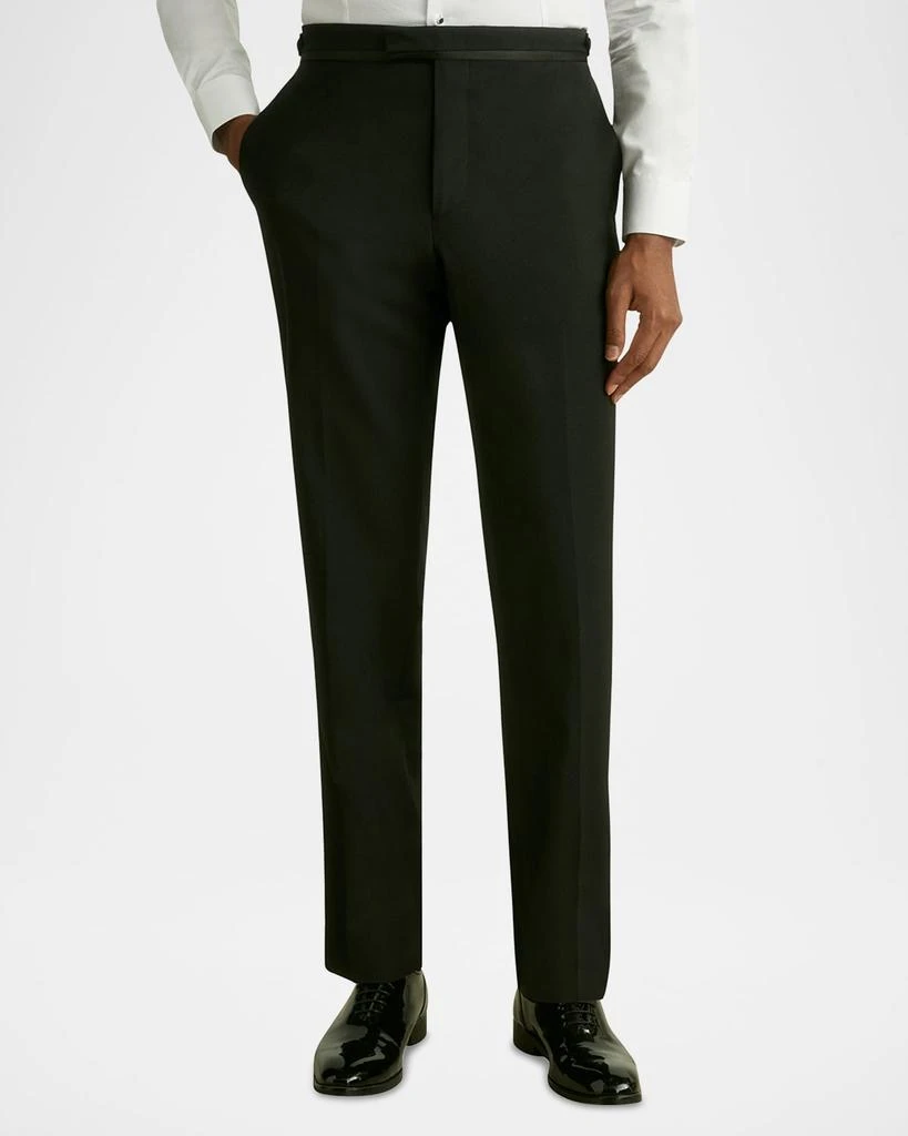 Reiss Men's Poker Satin Modern-Fit Trousers 4