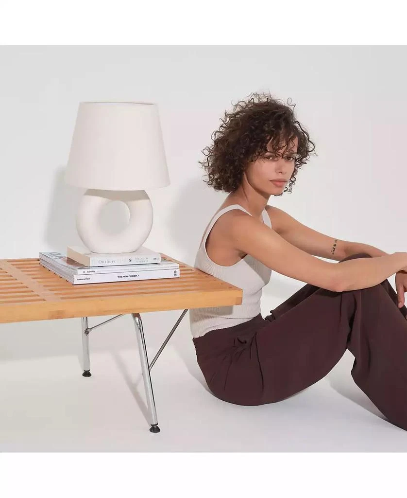 Brightech Chloe 15.5" Ceramic Contemporary LED Table Lamp 4