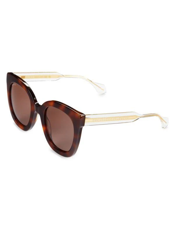 Gucci 51MM Round Sunglasses 2