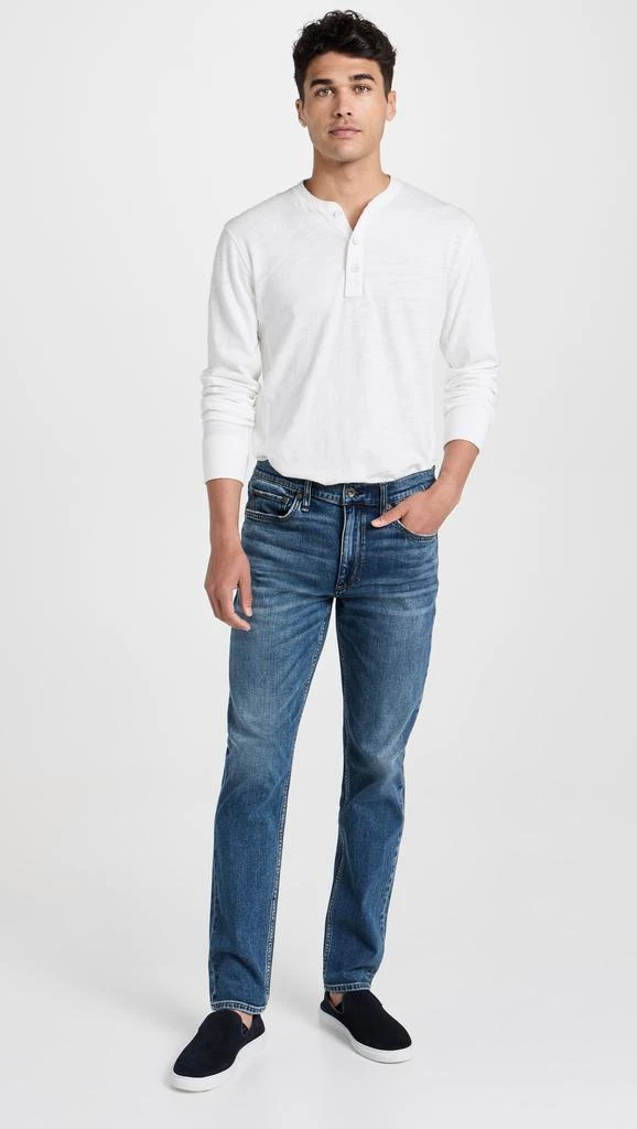 Rag & Bone Long Sleeve Classic Henley 4