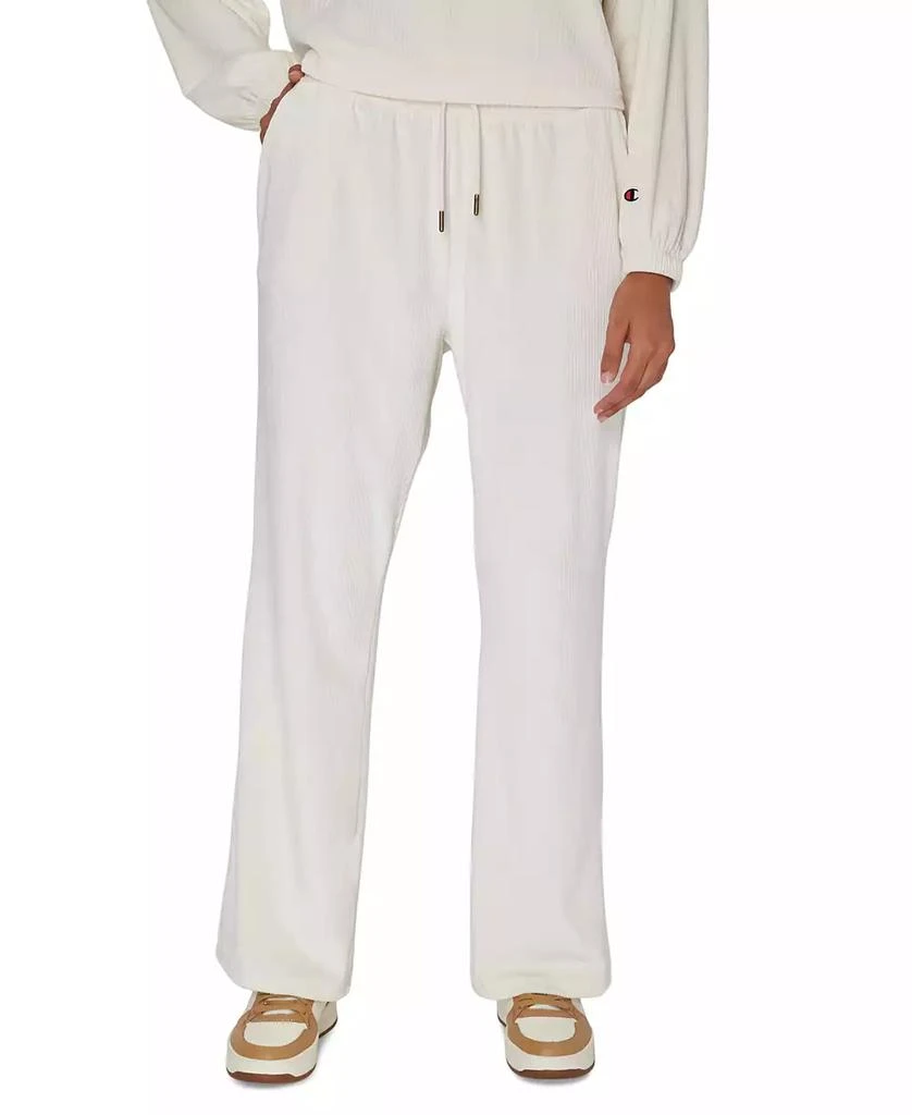 CHAMPION Women's Soft Touch Cord Drawstring-Waist Pants 1
