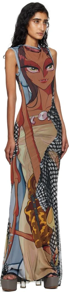 Ottolinger Multicolor Mesh Maxi Dress - Dresses & Skirts - Compare Prices  from 8+ Stores - BeyondStyle