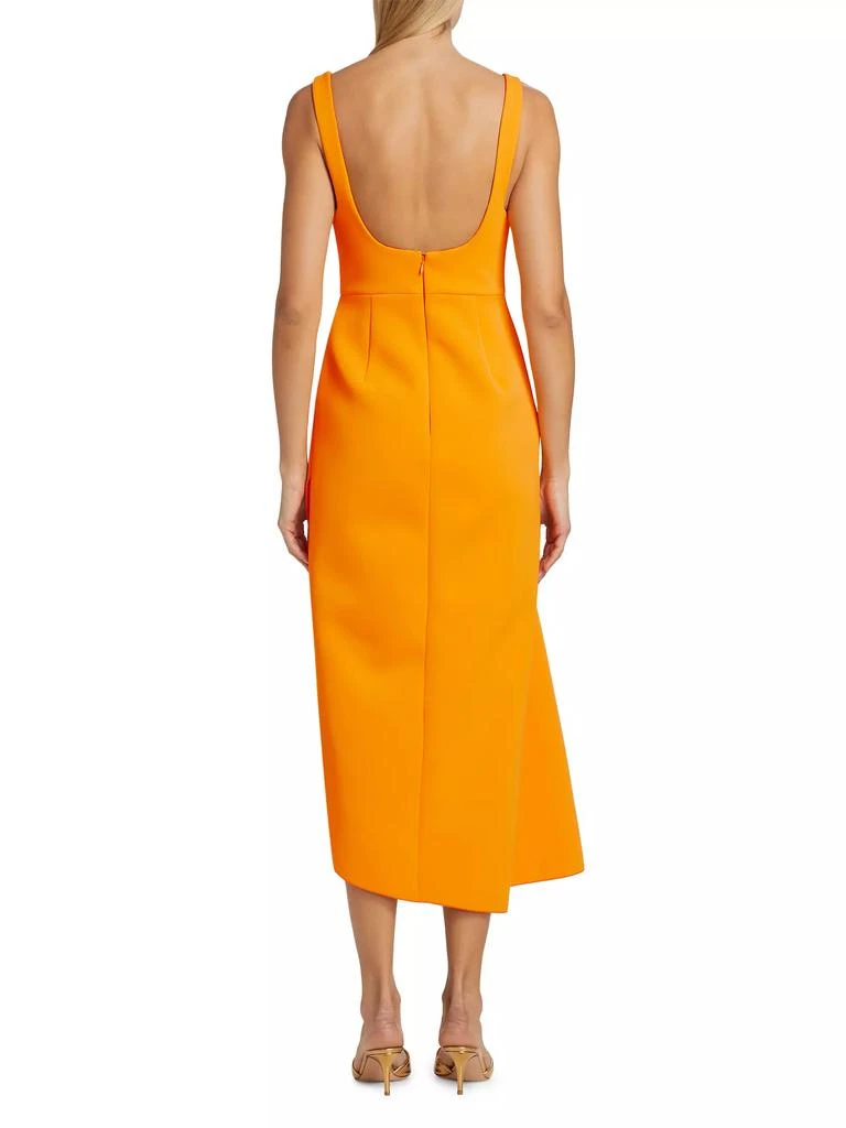 Acler Hewton Pin-Tuck Midi-Dress 5