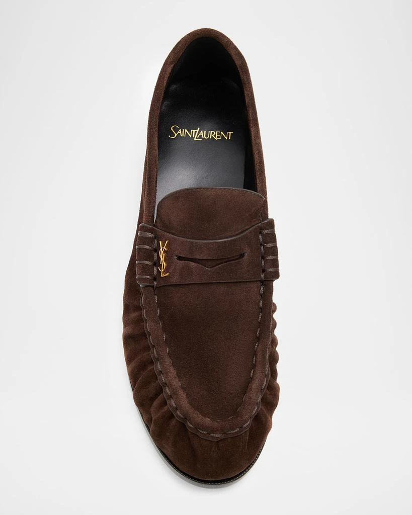 Yves Saint Laurent Le Suede YSL Penny Loafers - Single Shoes  display picture 2