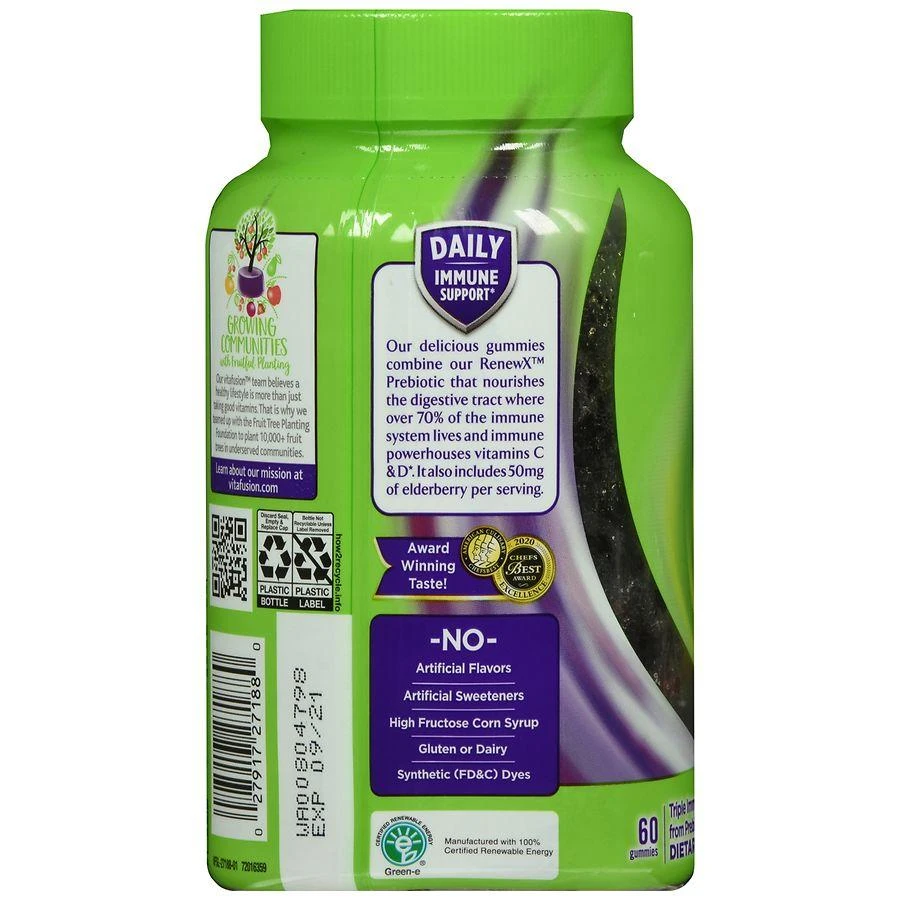 Vitafusion Triple Immune Power Gummy Vitamins 3