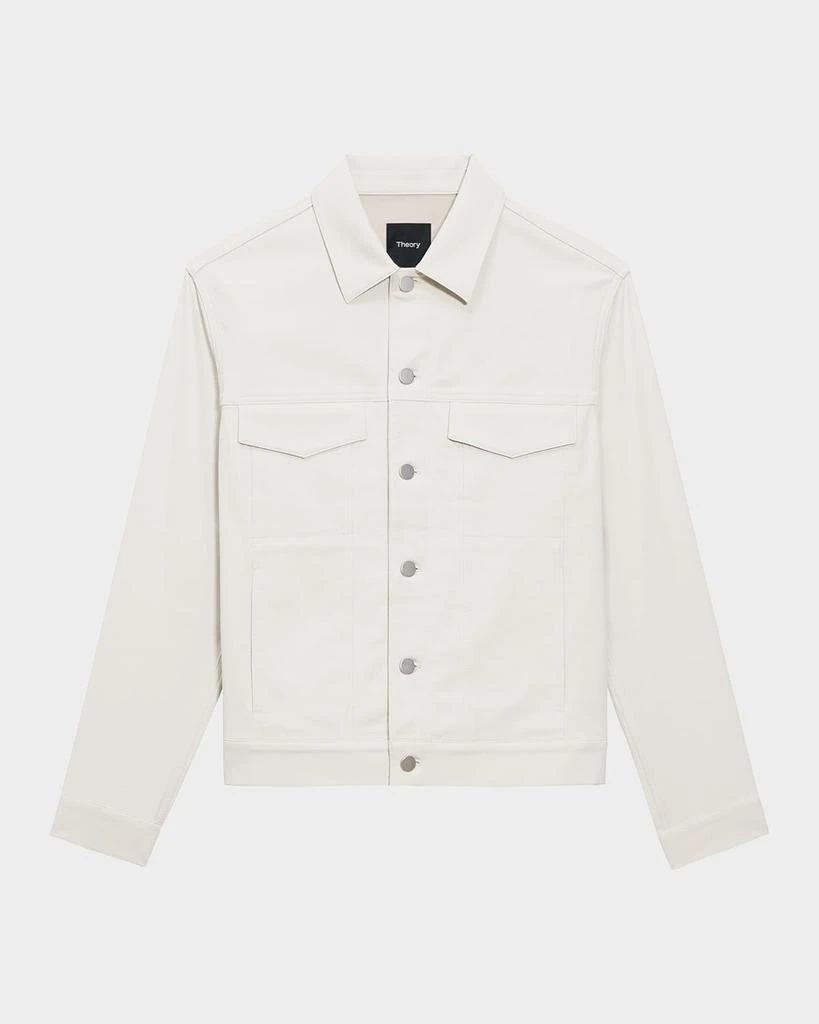 Theory Men's Stretch Twill Trucker Jacket 1