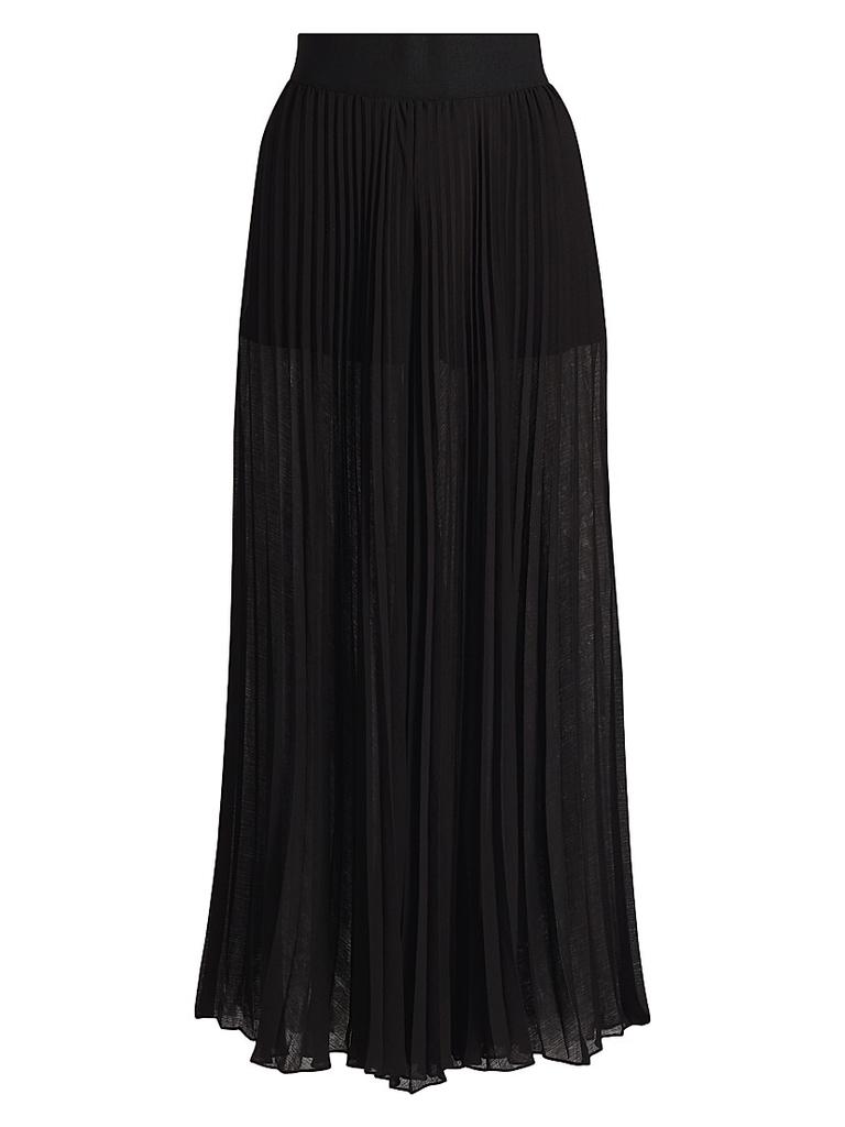 Alice + Olivia Athena Pleated Wide-Leg Pants
