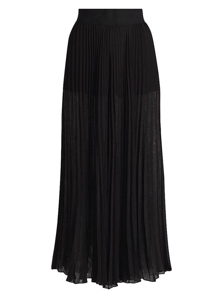 Alice + Olivia Athena Pleated Wide-Leg Pants 1