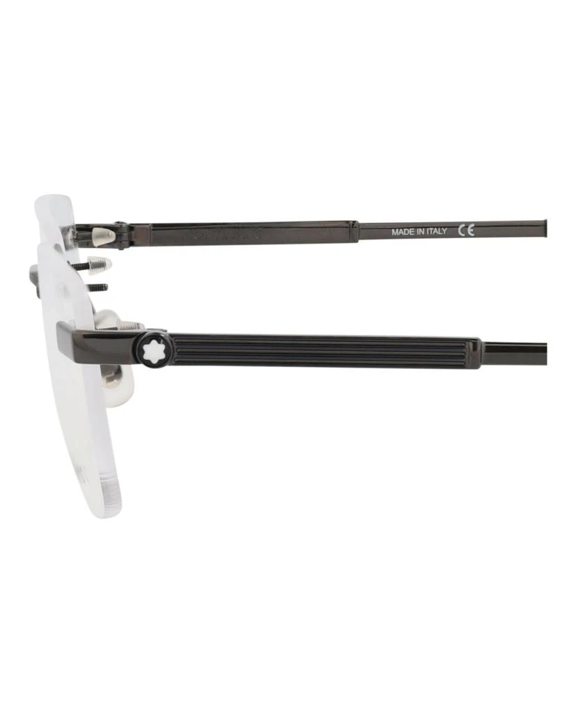 MontBlanc Square-Frame Metal Optical Frames 4